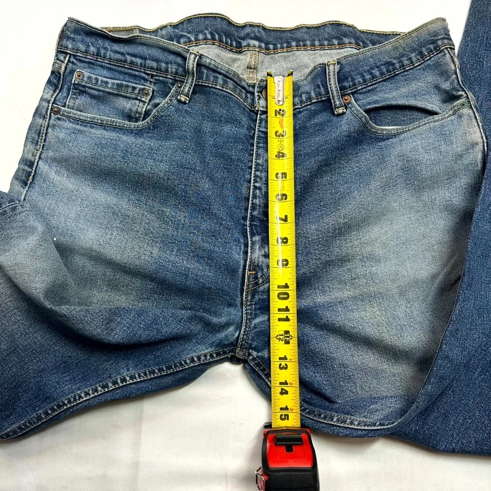 Levi's 505 Jeans Mens Size 40x32 Blue Denim Straight Leg Regular Fit‎ Comfort